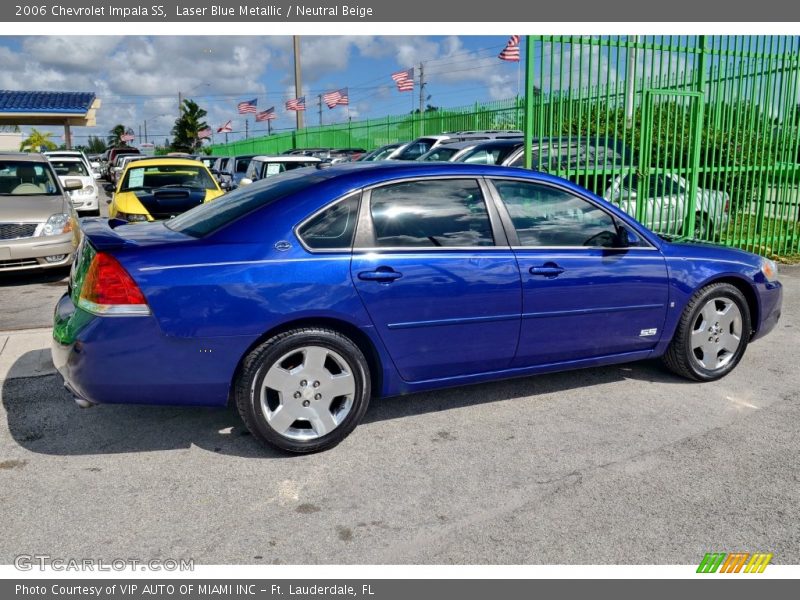 Laser Blue Metallic / Neutral Beige 2006 Chevrolet Impala SS