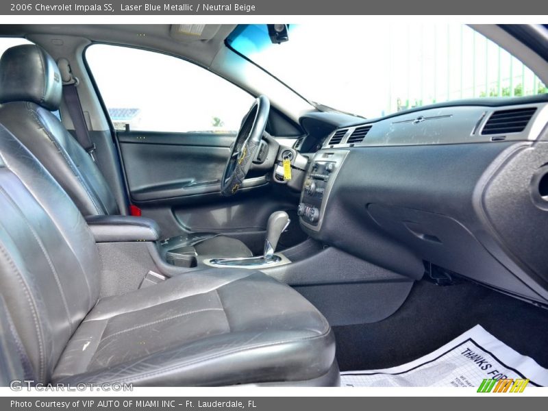 Laser Blue Metallic / Neutral Beige 2006 Chevrolet Impala SS