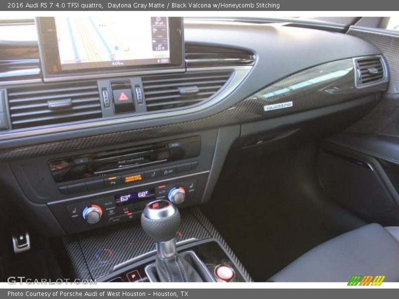 Dashboard of 2016 RS 7 4.0 TFSI quattro