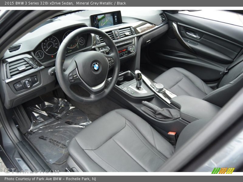Mineral Grey Metallic / Black 2015 BMW 3 Series 328i xDrive Sedan