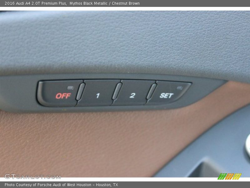 Mythos Black Metallic / Chestnut Brown 2016 Audi A4 2.0T Premium Plus
