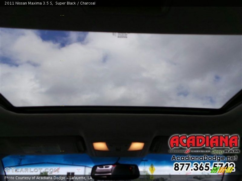 Super Black / Charcoal 2011 Nissan Maxima 3.5 S