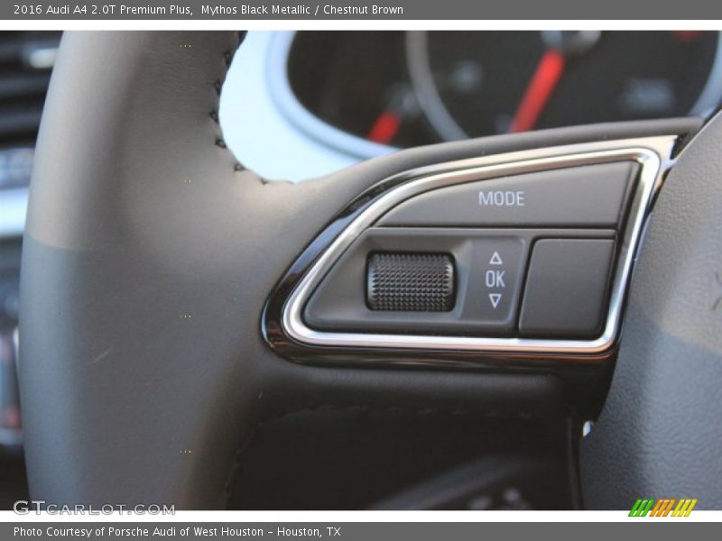 Mythos Black Metallic / Chestnut Brown 2016 Audi A4 2.0T Premium Plus