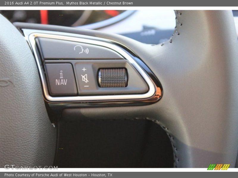 Mythos Black Metallic / Chestnut Brown 2016 Audi A4 2.0T Premium Plus