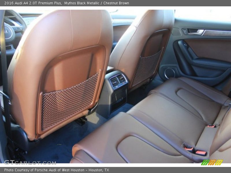 Mythos Black Metallic / Chestnut Brown 2016 Audi A4 2.0T Premium Plus