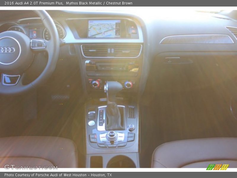 Mythos Black Metallic / Chestnut Brown 2016 Audi A4 2.0T Premium Plus