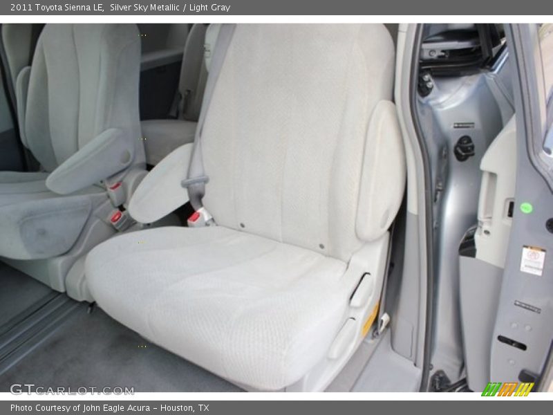 Silver Sky Metallic / Light Gray 2011 Toyota Sienna LE