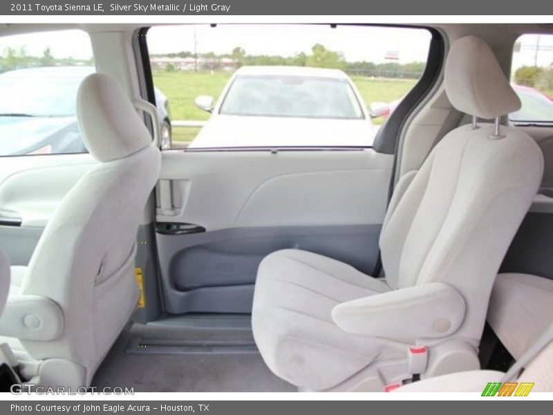 Silver Sky Metallic / Light Gray 2011 Toyota Sienna LE