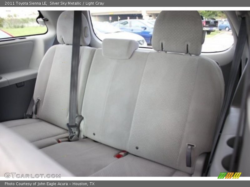 Silver Sky Metallic / Light Gray 2011 Toyota Sienna LE