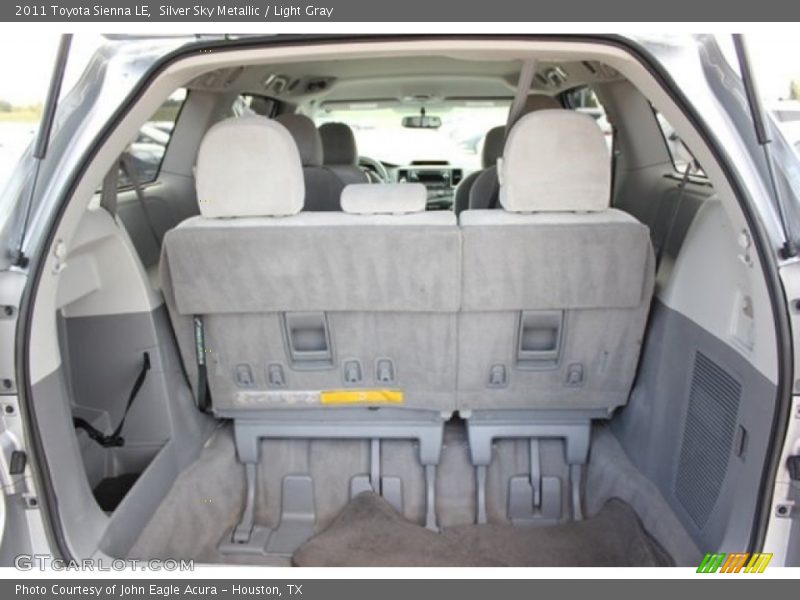 Silver Sky Metallic / Light Gray 2011 Toyota Sienna LE