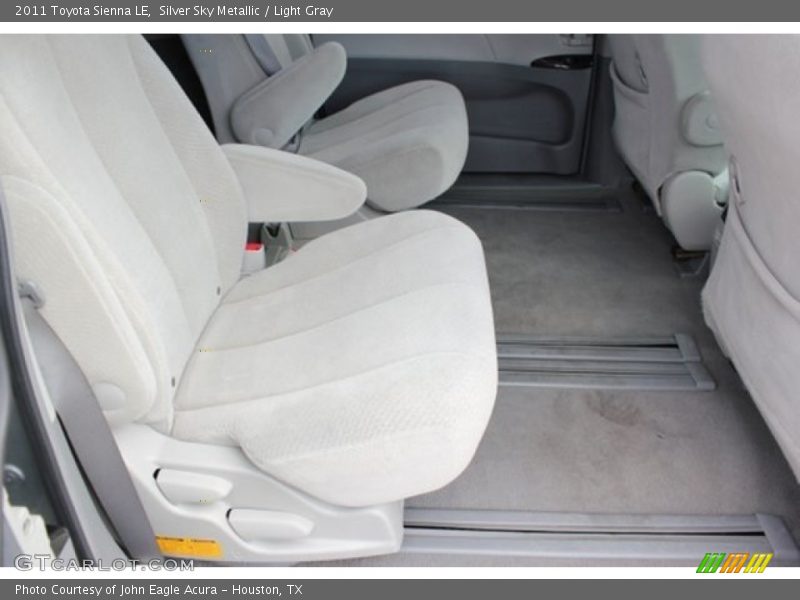Silver Sky Metallic / Light Gray 2011 Toyota Sienna LE