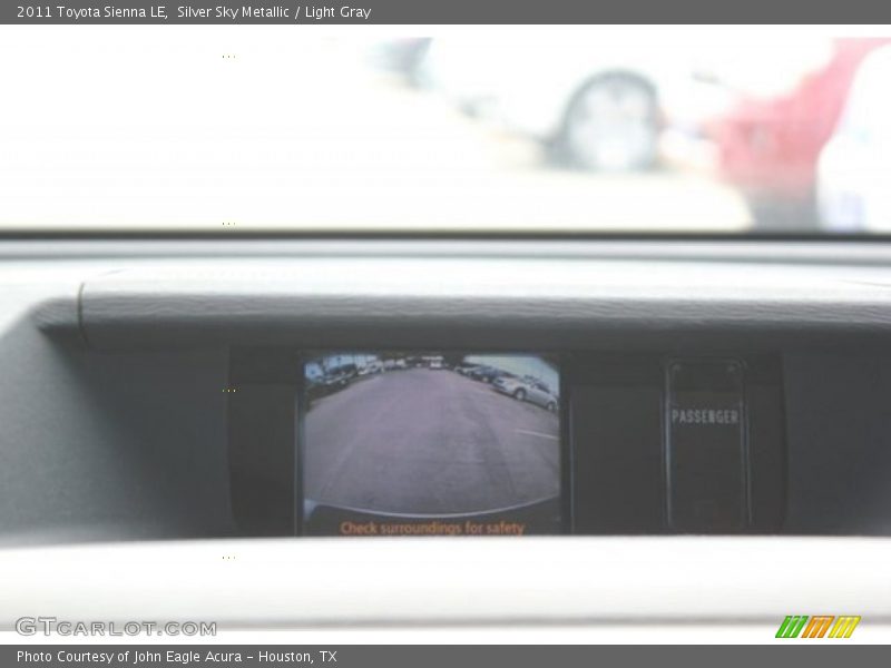 Silver Sky Metallic / Light Gray 2011 Toyota Sienna LE