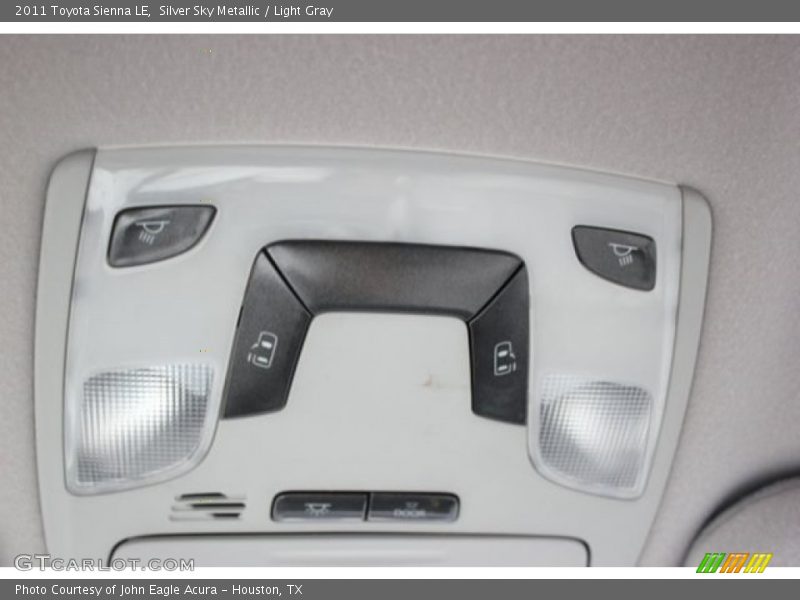 Silver Sky Metallic / Light Gray 2011 Toyota Sienna LE