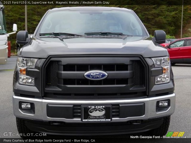 Magnetic Metallic / Medium Earth Gray 2015 Ford F150 XL SuperCrew 4x4