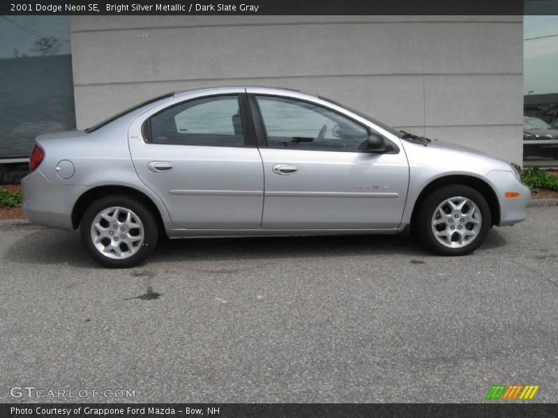 Bright Silver Metallic / Dark Slate Gray 2001 Dodge Neon SE