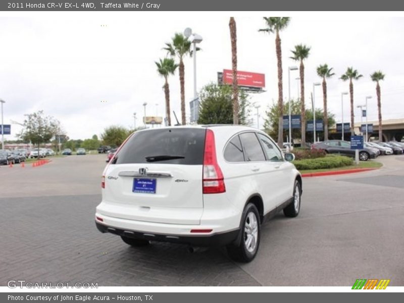 Taffeta White / Gray 2011 Honda CR-V EX-L 4WD