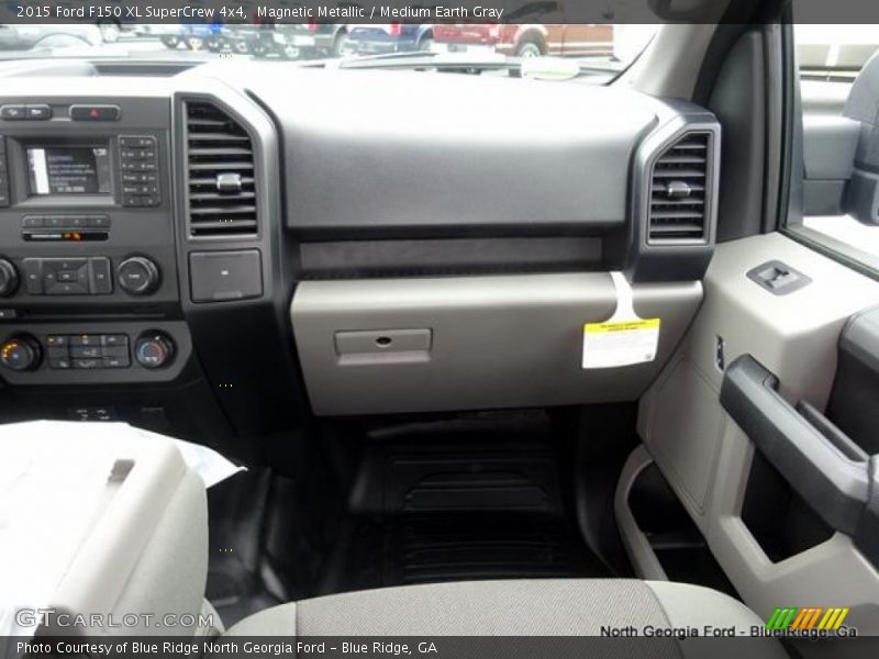 Magnetic Metallic / Medium Earth Gray 2015 Ford F150 XL SuperCrew 4x4