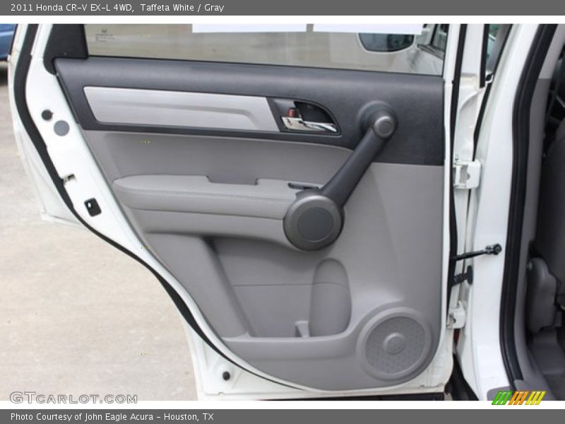 Taffeta White / Gray 2011 Honda CR-V EX-L 4WD