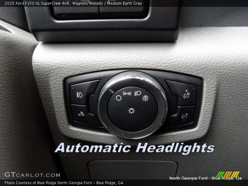 Magnetic Metallic / Medium Earth Gray 2015 Ford F150 XL SuperCrew 4x4