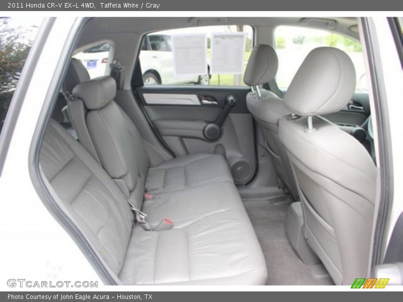 Taffeta White / Gray 2011 Honda CR-V EX-L 4WD