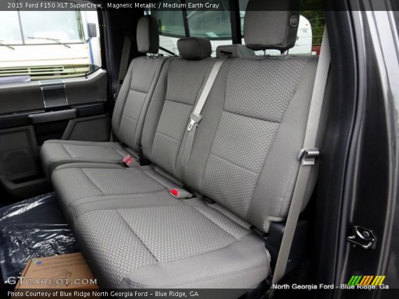 Magnetic Metallic / Medium Earth Gray 2015 Ford F150 XLT SuperCrew
