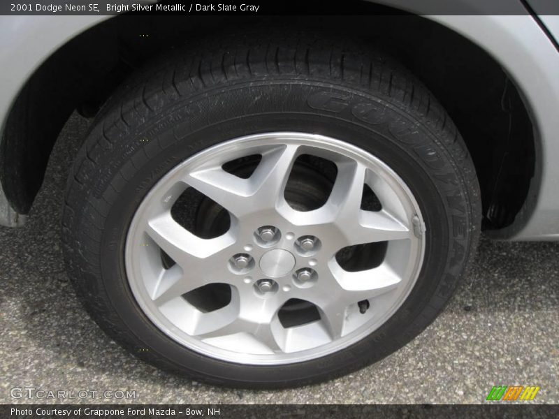 Bright Silver Metallic / Dark Slate Gray 2001 Dodge Neon SE