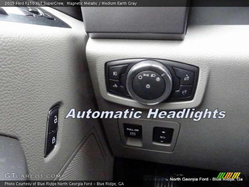 Magnetic Metallic / Medium Earth Gray 2015 Ford F150 XLT SuperCrew
