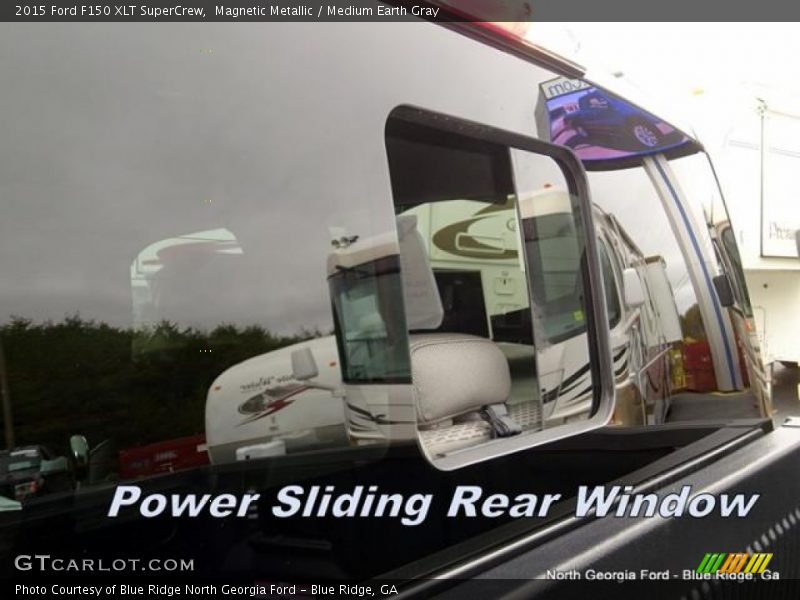 Magnetic Metallic / Medium Earth Gray 2015 Ford F150 XLT SuperCrew