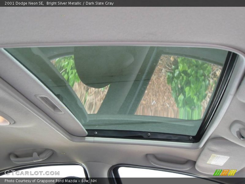 Bright Silver Metallic / Dark Slate Gray 2001 Dodge Neon SE