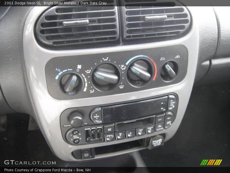 Bright Silver Metallic / Dark Slate Gray 2001 Dodge Neon SE