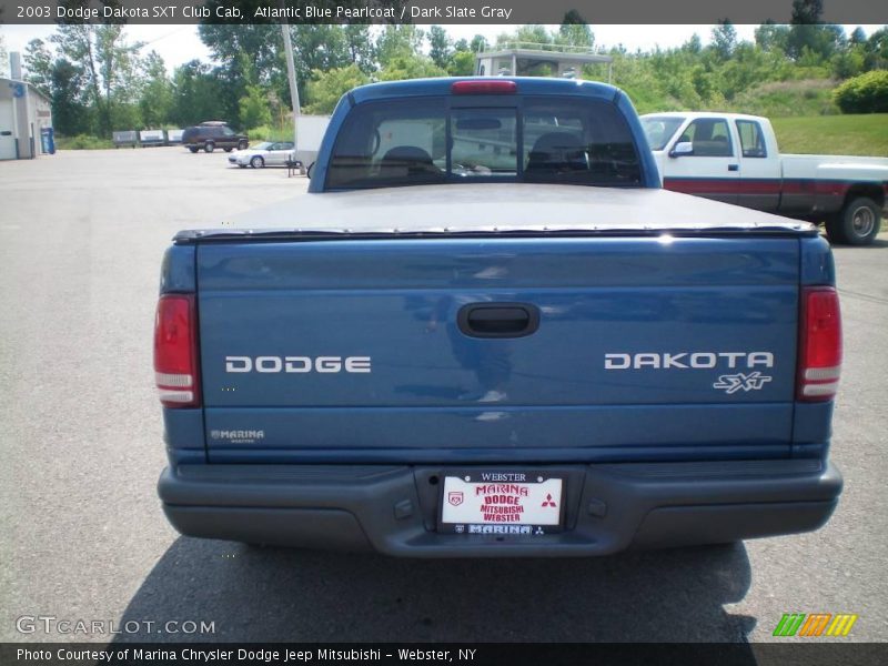 Atlantic Blue Pearlcoat / Dark Slate Gray 2003 Dodge Dakota SXT Club Cab