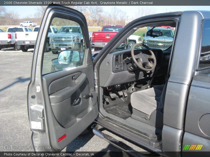 Graystone Metallic / Dark Charcoal 2006 Chevrolet Silverado 1500 Work Truck Regular Cab 4x4