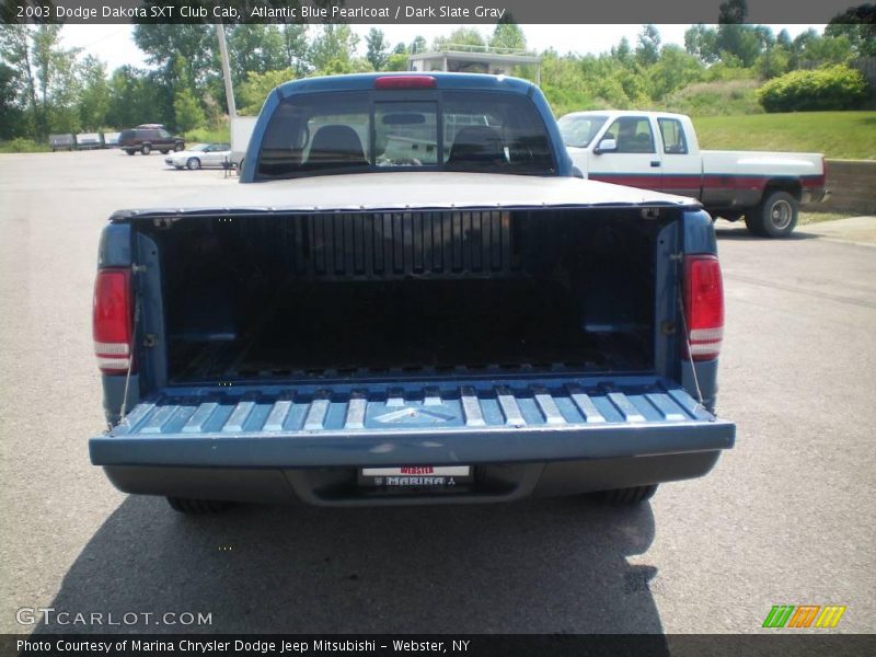 Atlantic Blue Pearlcoat / Dark Slate Gray 2003 Dodge Dakota SXT Club Cab