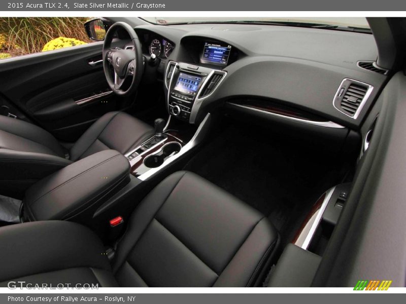 Slate Silver Metallic / Graystone 2015 Acura TLX 2.4