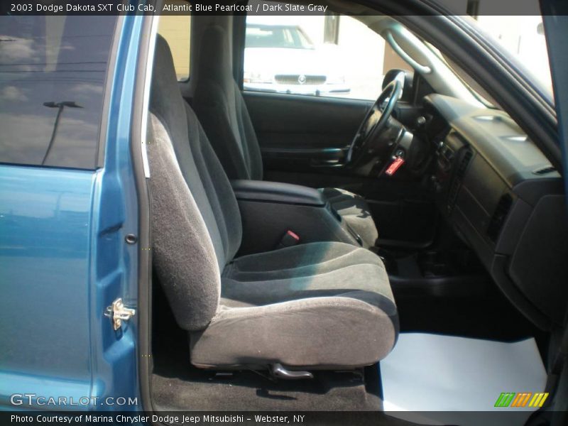 Atlantic Blue Pearlcoat / Dark Slate Gray 2003 Dodge Dakota SXT Club Cab