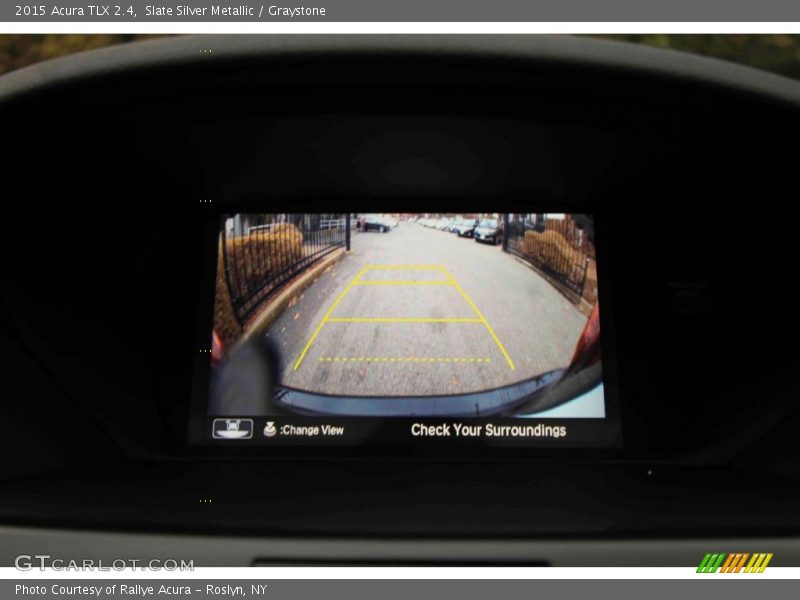 Slate Silver Metallic / Graystone 2015 Acura TLX 2.4