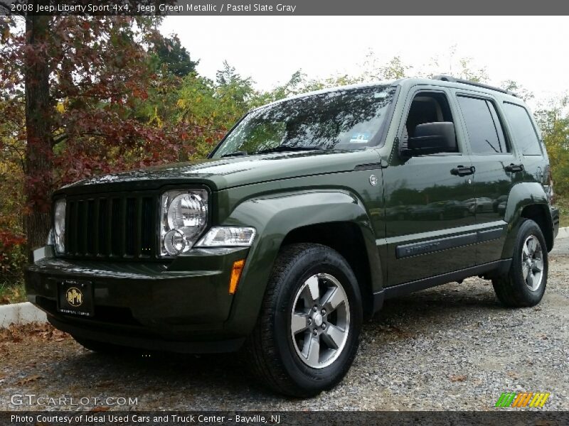 Jeep Green Metallic / Pastel Slate Gray 2008 Jeep Liberty Sport 4x4