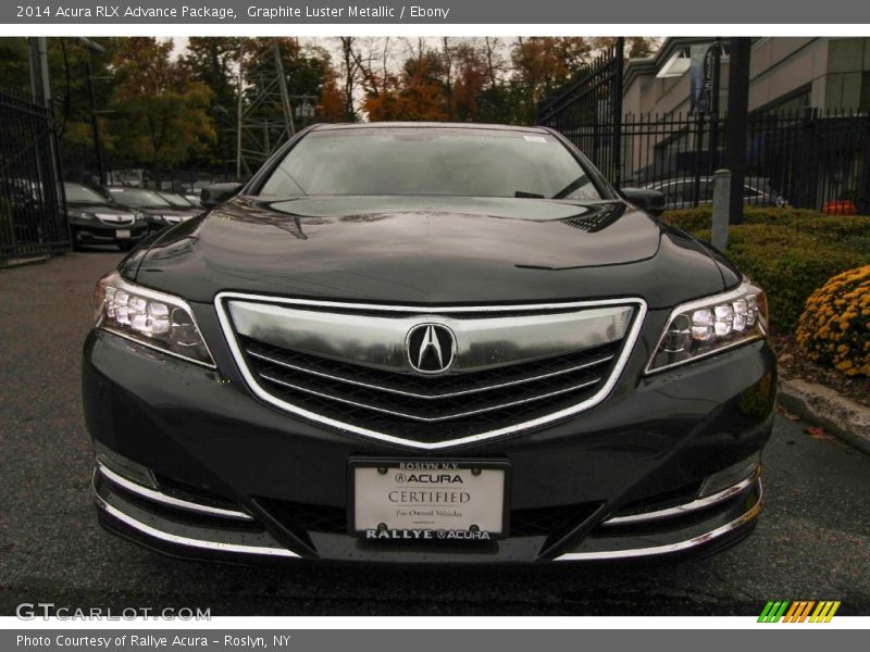 Graphite Luster Metallic / Ebony 2014 Acura RLX Advance Package