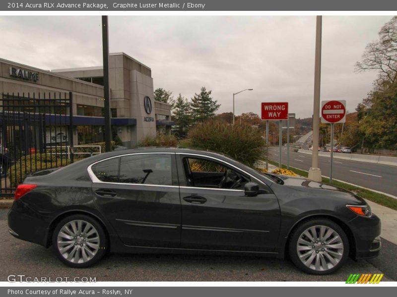 Graphite Luster Metallic / Ebony 2014 Acura RLX Advance Package