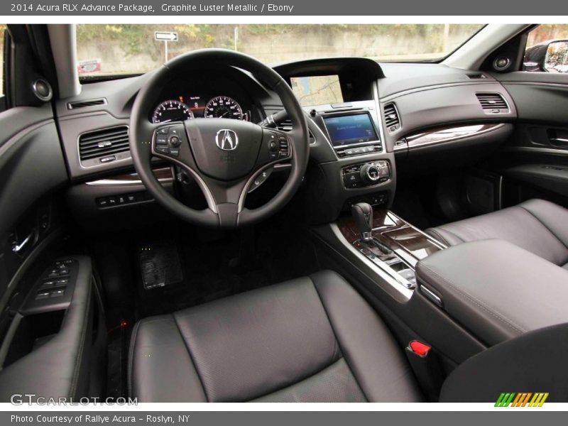 Graphite Luster Metallic / Ebony 2014 Acura RLX Advance Package