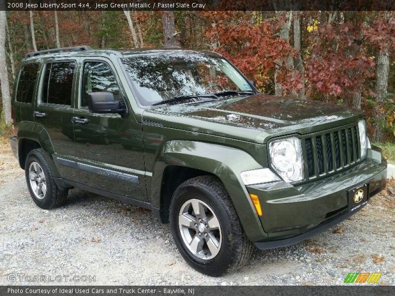 Jeep Green Metallic / Pastel Slate Gray 2008 Jeep Liberty Sport 4x4