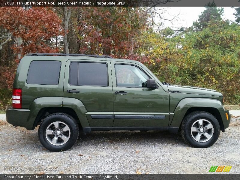 Jeep Green Metallic / Pastel Slate Gray 2008 Jeep Liberty Sport 4x4