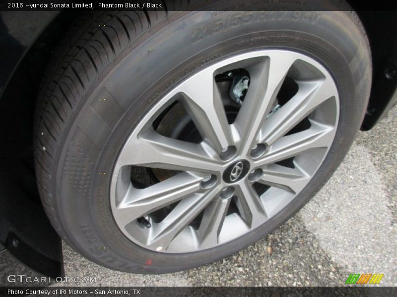 Phantom Black / Black 2016 Hyundai Sonata Limited