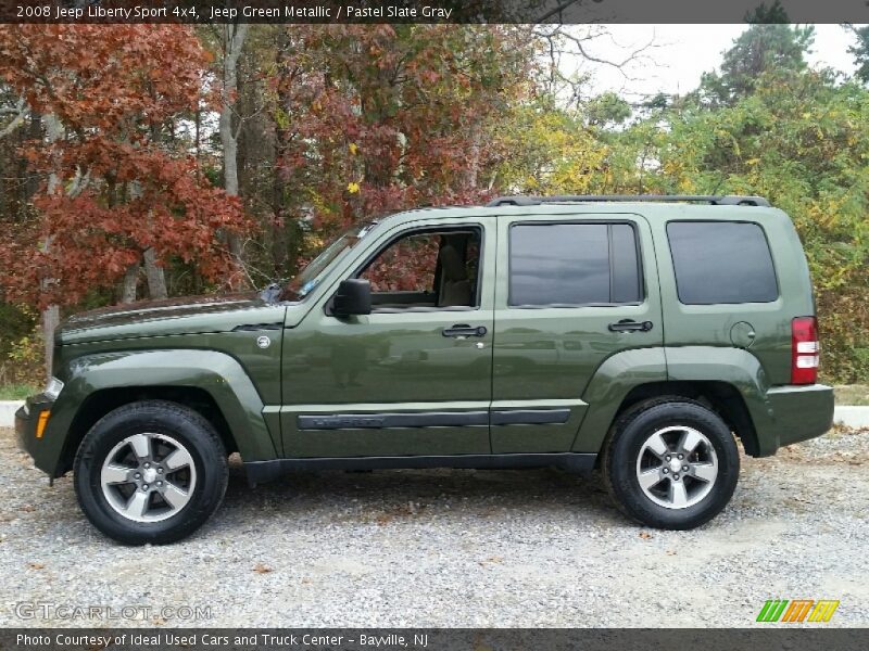 Jeep Green Metallic / Pastel Slate Gray 2008 Jeep Liberty Sport 4x4