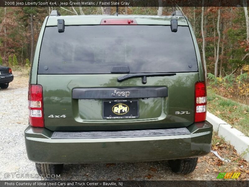Jeep Green Metallic / Pastel Slate Gray 2008 Jeep Liberty Sport 4x4