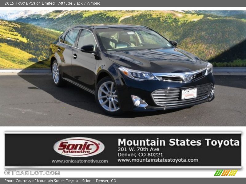 Attitude Black / Almond 2015 Toyota Avalon Limited