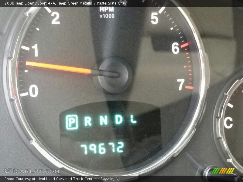 Jeep Green Metallic / Pastel Slate Gray 2008 Jeep Liberty Sport 4x4