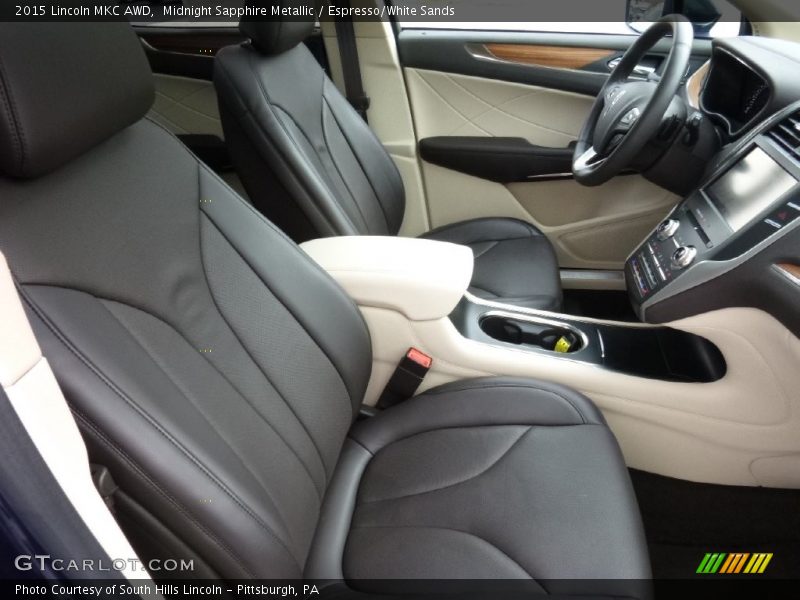  2015 MKC AWD Espresso/White Sands Interior