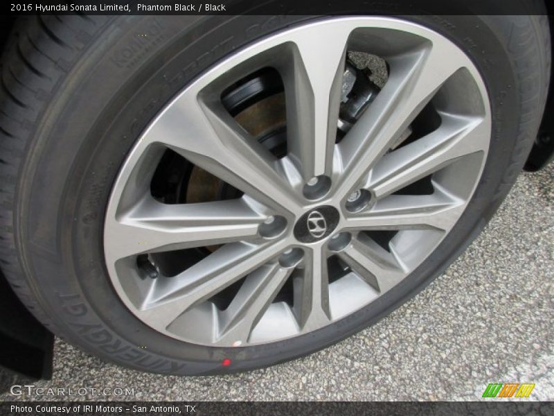 Phantom Black / Black 2016 Hyundai Sonata Limited