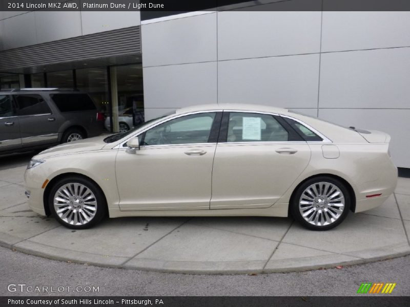  2014 MKZ AWD Platinum Dune